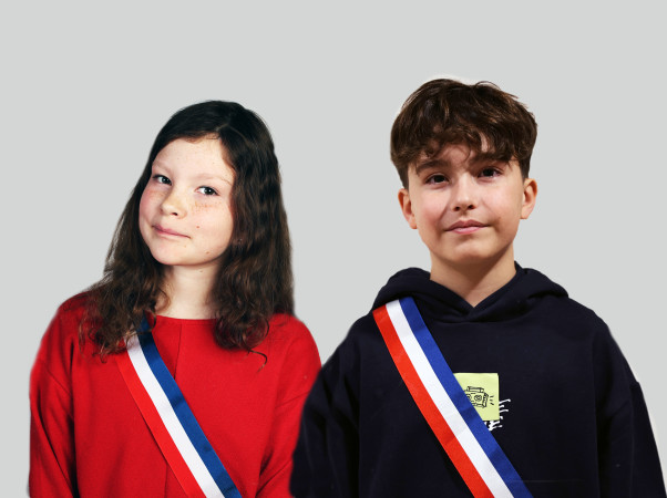 Elsia et  Zacharie (c)Ville de Clermont-Fd