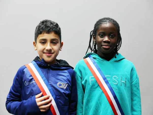 Rayan et Fatou (c)Ville de Clermont-Fd